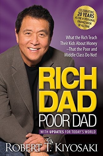 Capa do livro Pai Rico, Pai Pobre, de Robert T. Kiyosaki